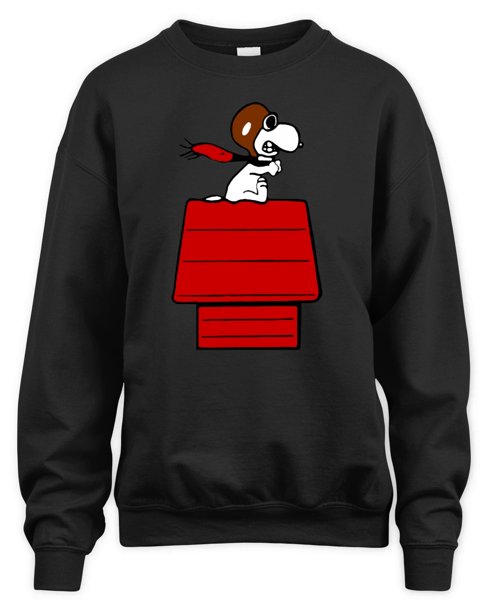 Snoopy Flying Ace Unisex Premium Crewneck Sweatshirt