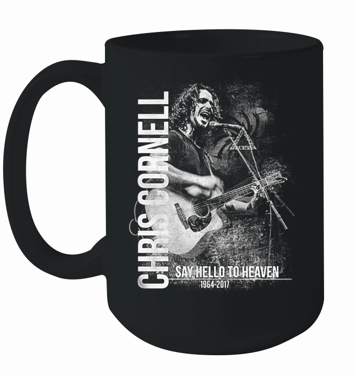 Chris Cornell Tshirt Ceramic Mug
