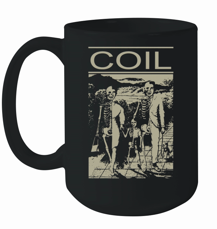 Coil band tshirt Ceramic Mug