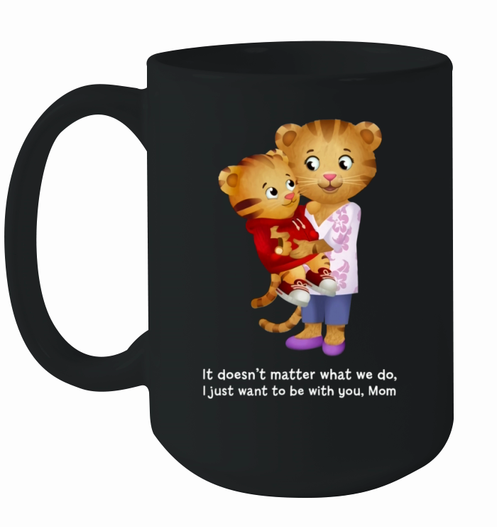 Daniel And Mom Tiger Ceramic Mug