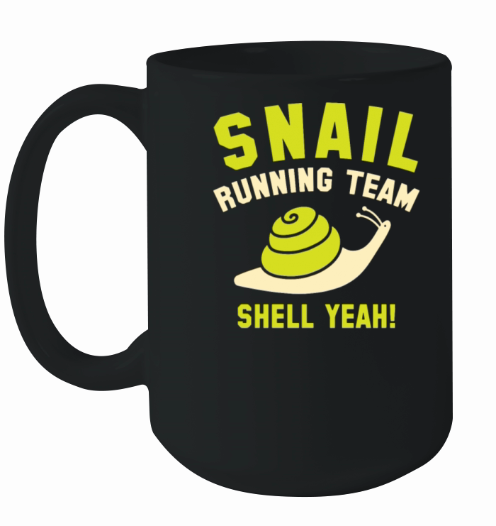 Snail Running Team Ceramic Mug