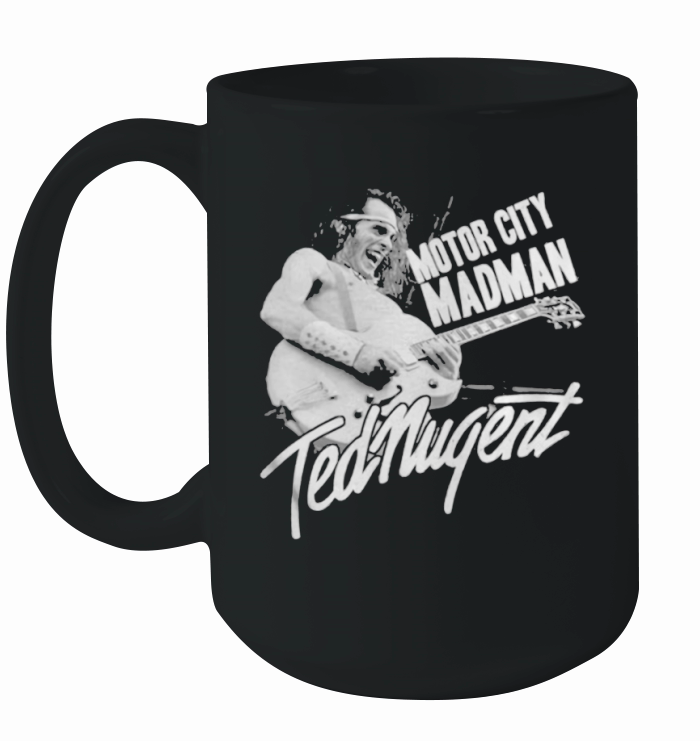 Ted Nugent Motor City Madman Ceramic Mug