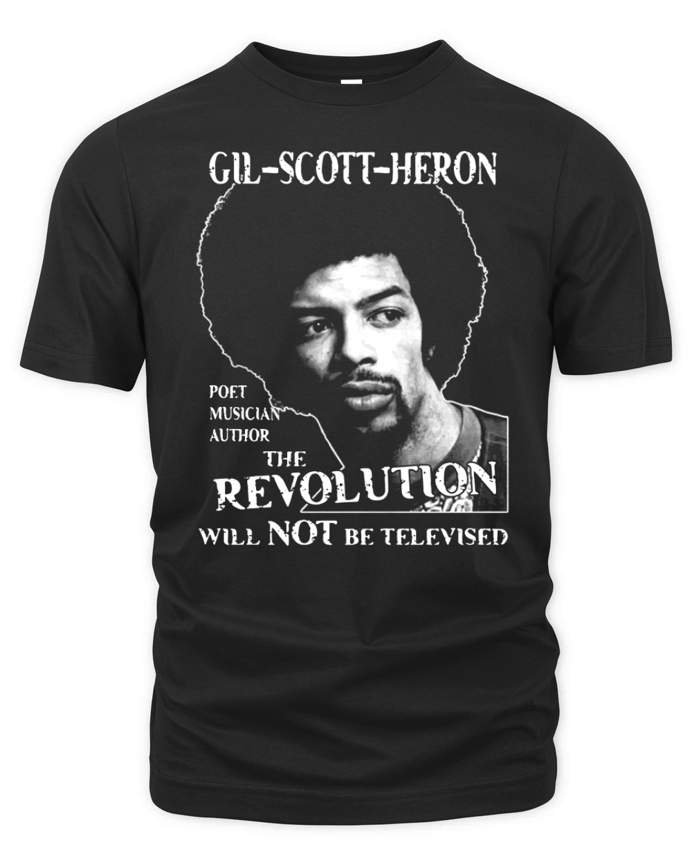 Gil-Scott Heron Organic Unisex T-shirt