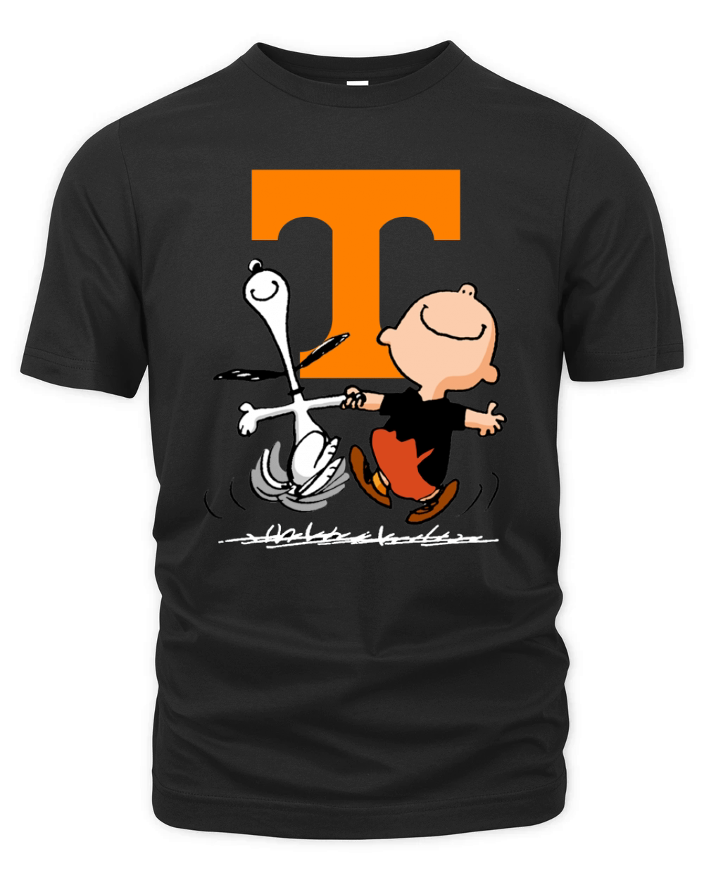 Snoopy Tennessee Volunteers fans Organic Unisex T-shirt