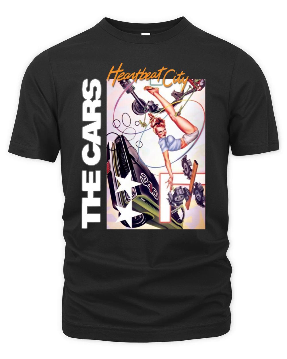 The Cars - Heartbeat City Organic Unisex T-shirt