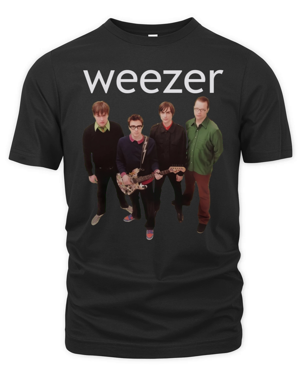 Weezer Green Album Teeshirt Organic Unisex T-shirt