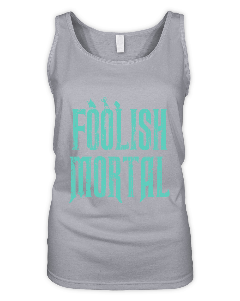 Haunted Mansion Foolish Mortal Organic Women's Tank Top