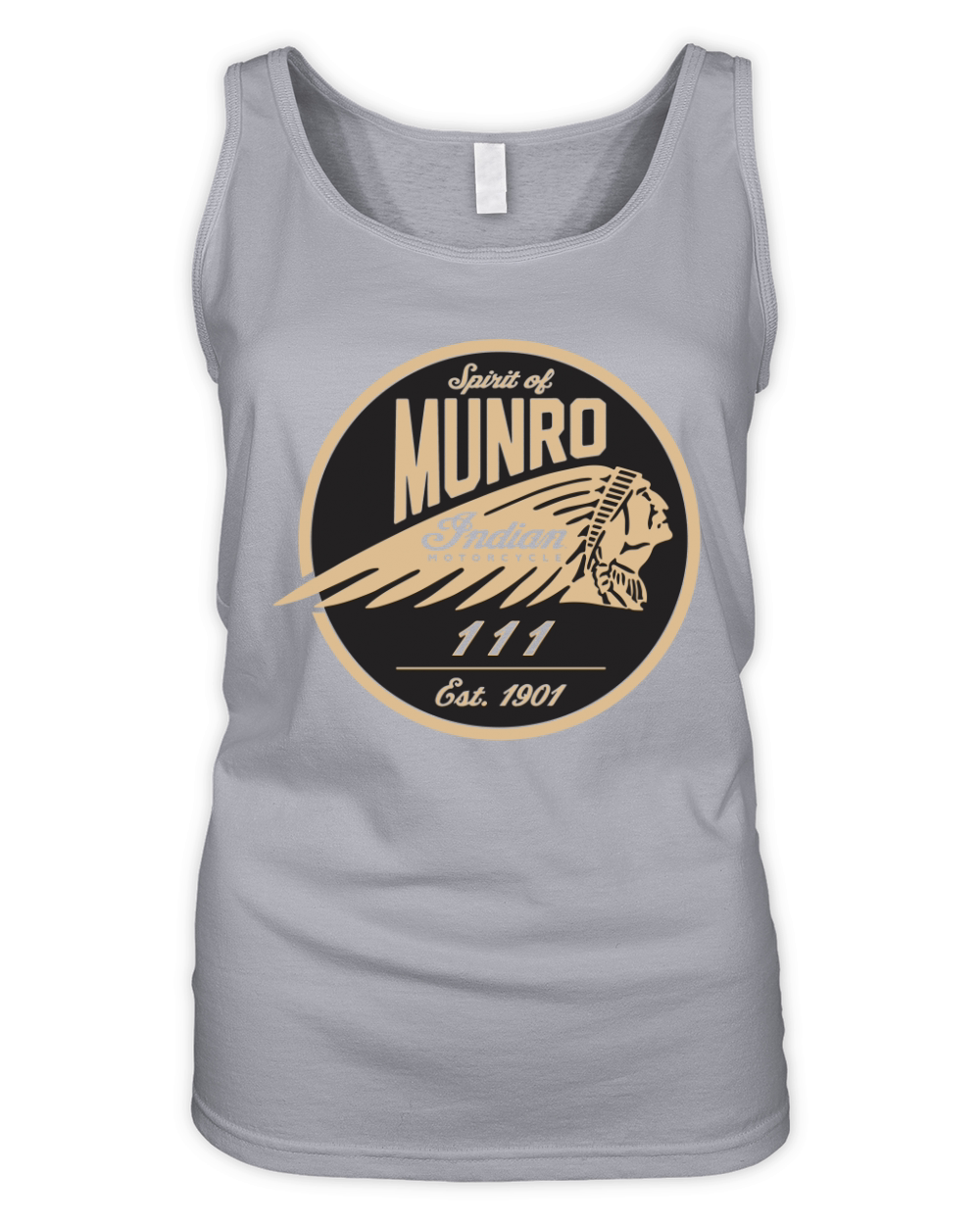 Indian Motorcycle  SPIRIT Of Munro Organic Women's Tank Top