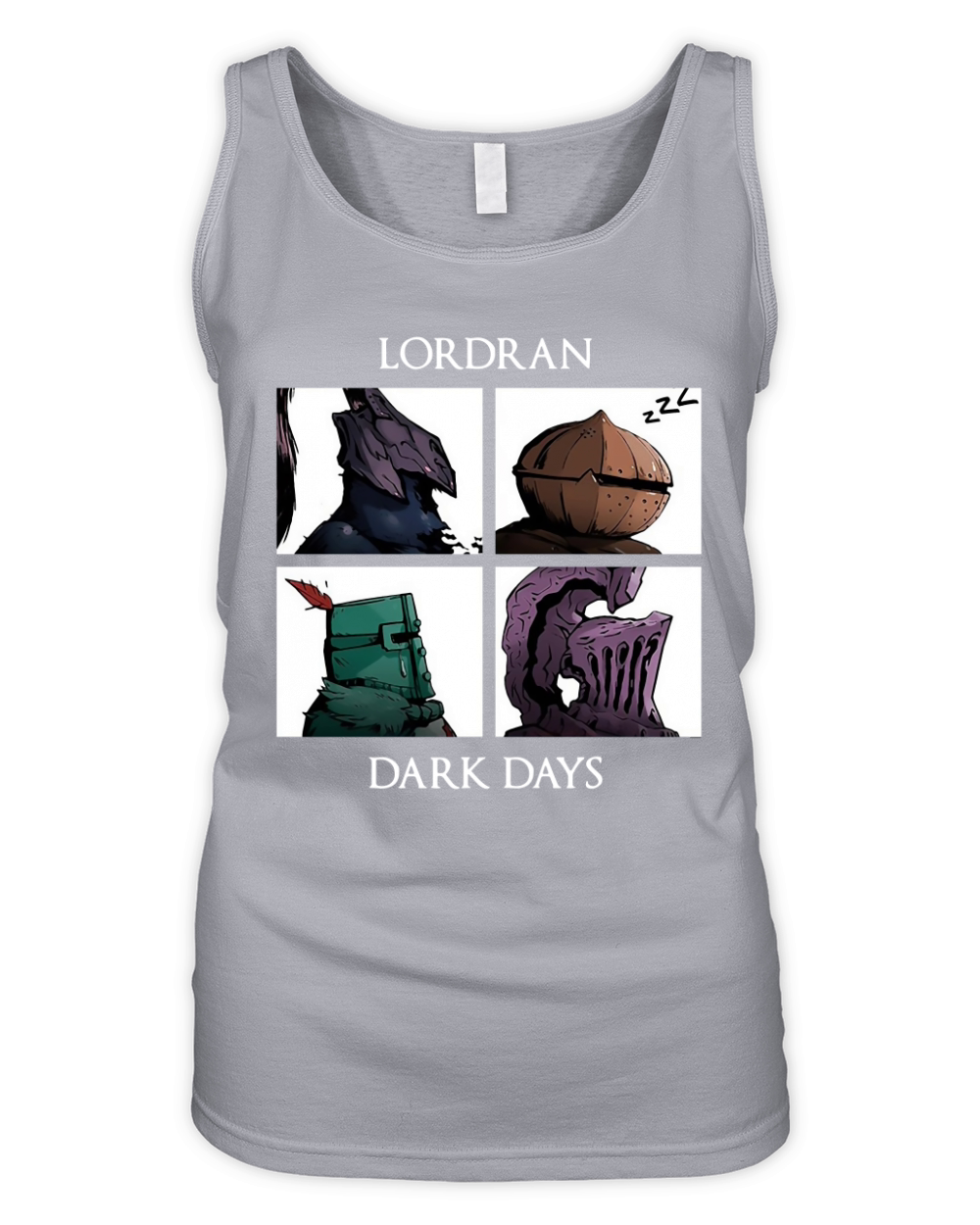 Lordran Dark days Organic Women's Tank Top