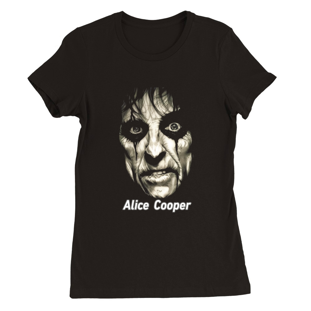 ALICE COOPER Premium Womens Crewneck T-shirt