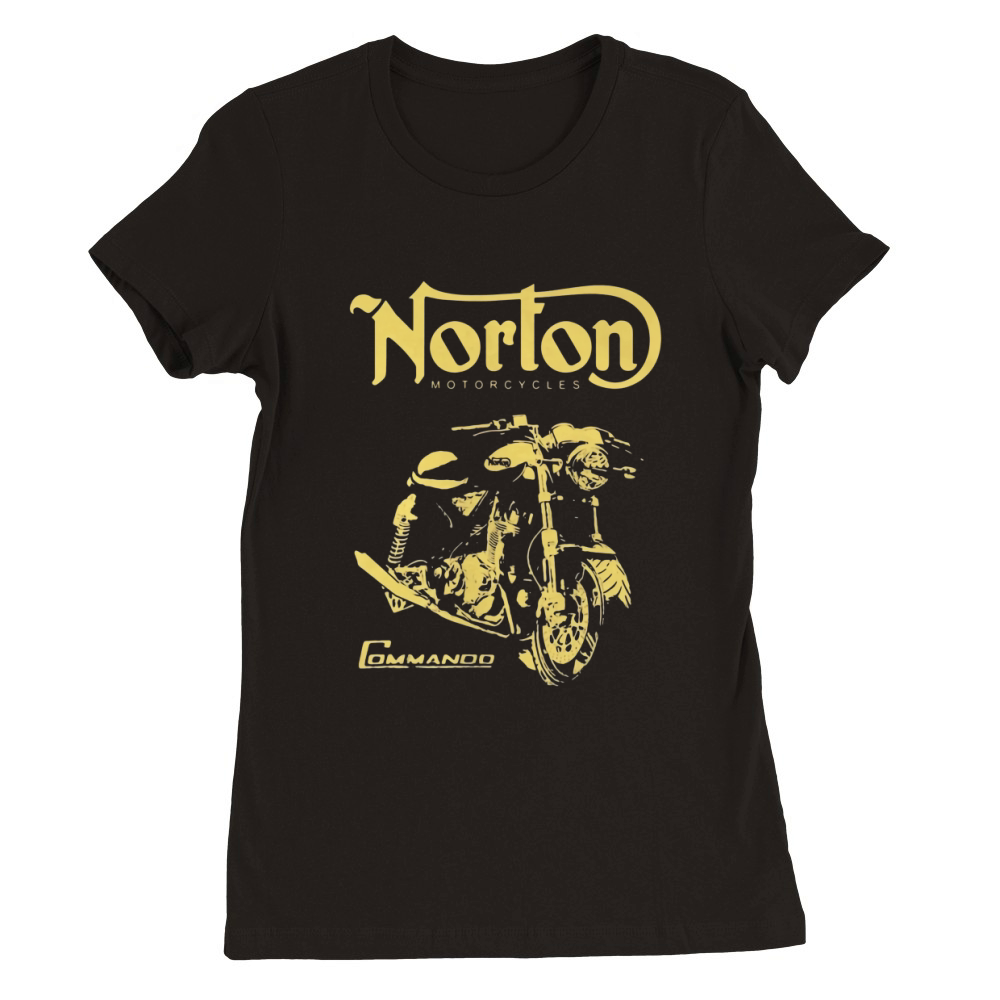 norton motorcycle Premium Womens Crewneck T-shirt