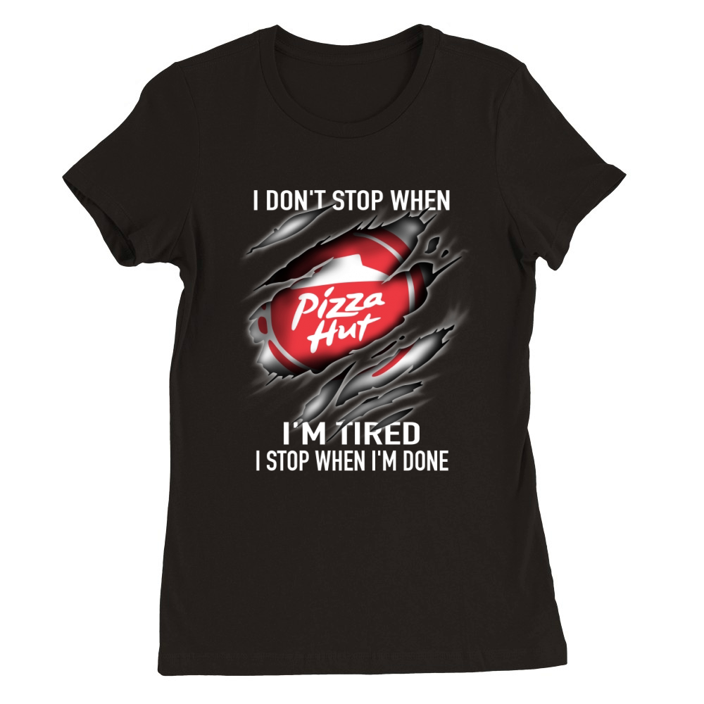Pizza Hut Premium Womens Crewneck T-shirt