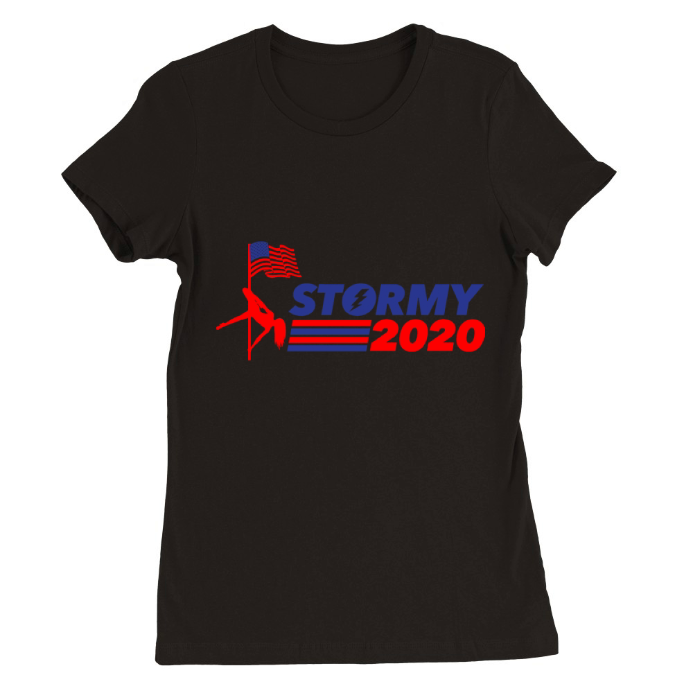 Stormy 2020 Stormy Daniels Anti Trump Premium Womens Crewneck T-shirt