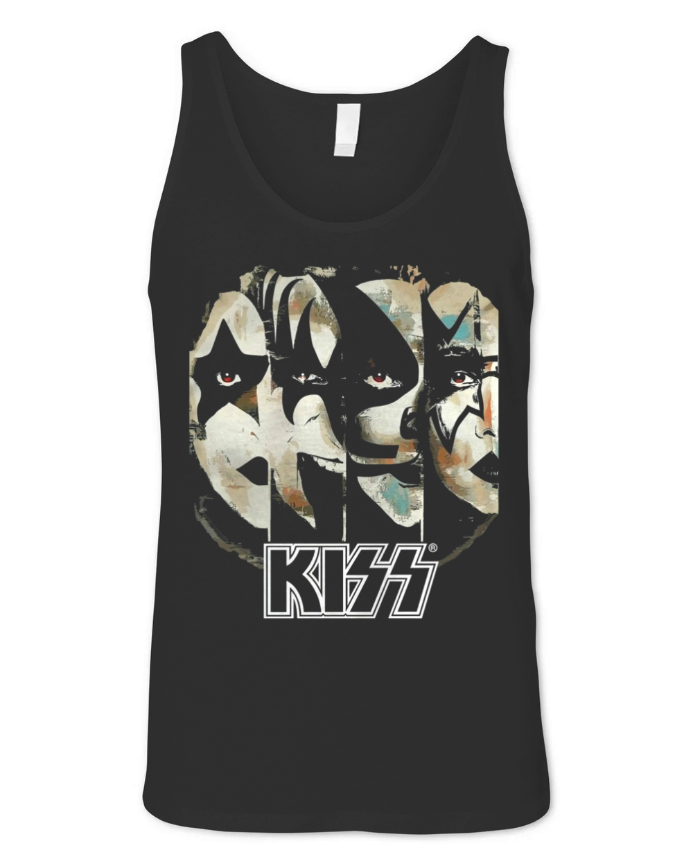 KISS BAND Unisex Jersey Tank