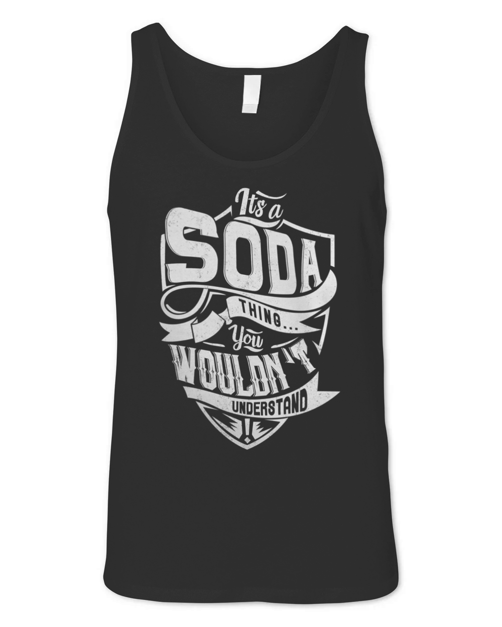 SODA Unisex Jersey Tank