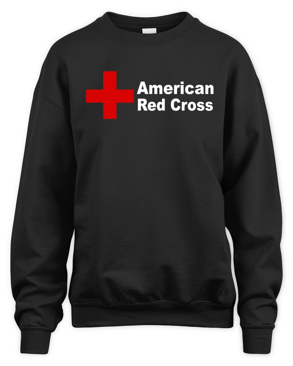 AMERICAN RED CROSS - Womens Organic T-Shirt Unisex Premium Crewneck Sweatshirt