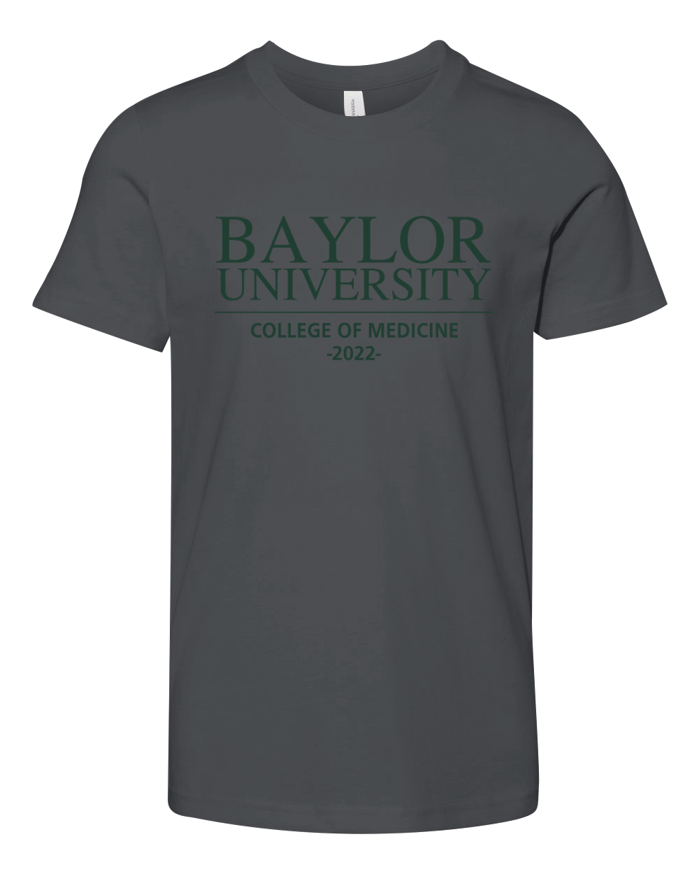 BAYLOR COLLEGE OF MEDICINE CLASS OF 2022 Youth Unisex Jersey Tee