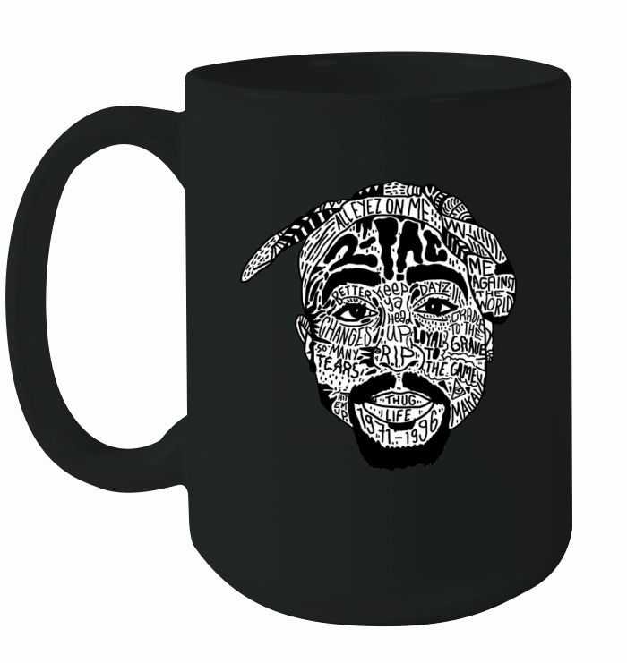 2Pac Thug Life 2 Pac All Eyez On Me Ceramic Mug
