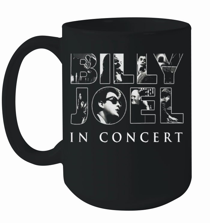 Billy Joel  In Concert TShirt Ceramic Mug
