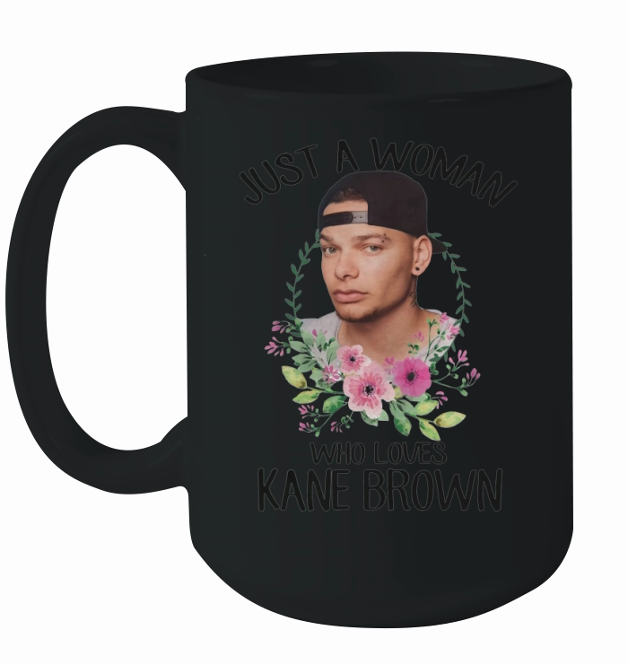 Just a woman who loves Kane Brown Ceramic Mug