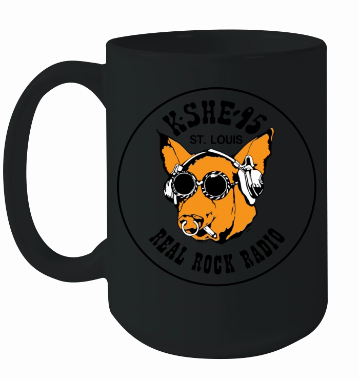 K SHE 95 ST.Louis Real Rock Radio Ceramic Mug