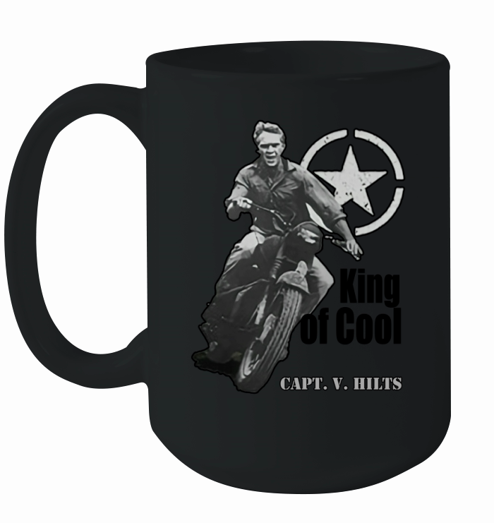 Steve McQueen King of Cool Capt. V. Hilts shirt Ceramic Mug