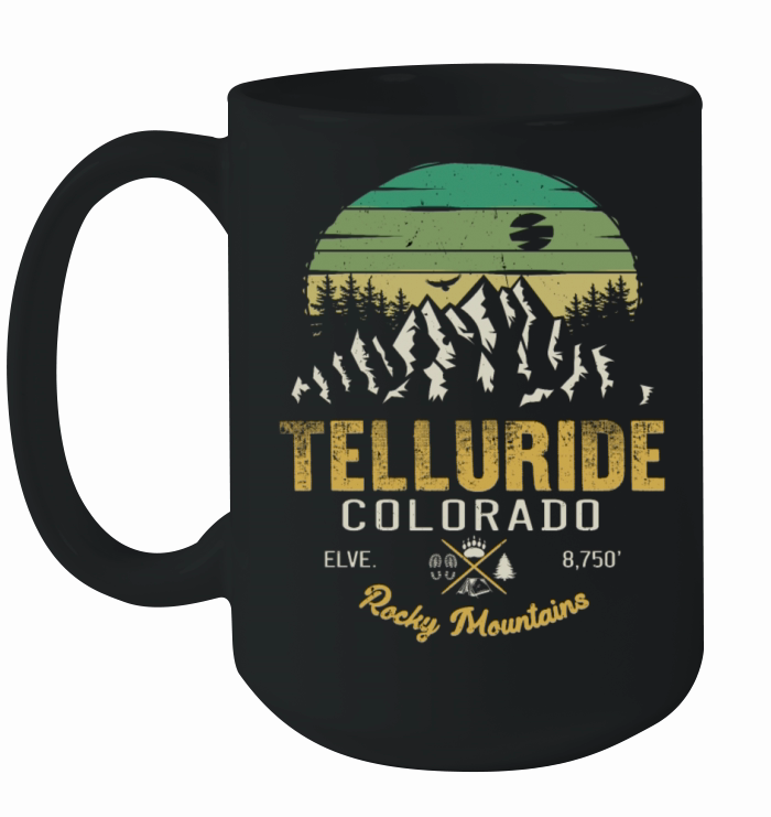 Telluride Colorado vintage retro Ceramic Mug