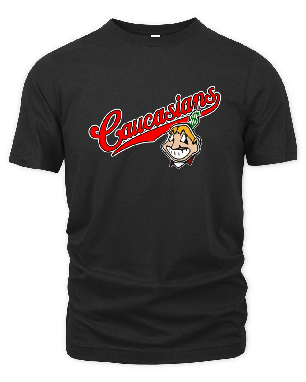 Bomani Jones wore a Cleveland Caucasians Organic Unisex T-shirt