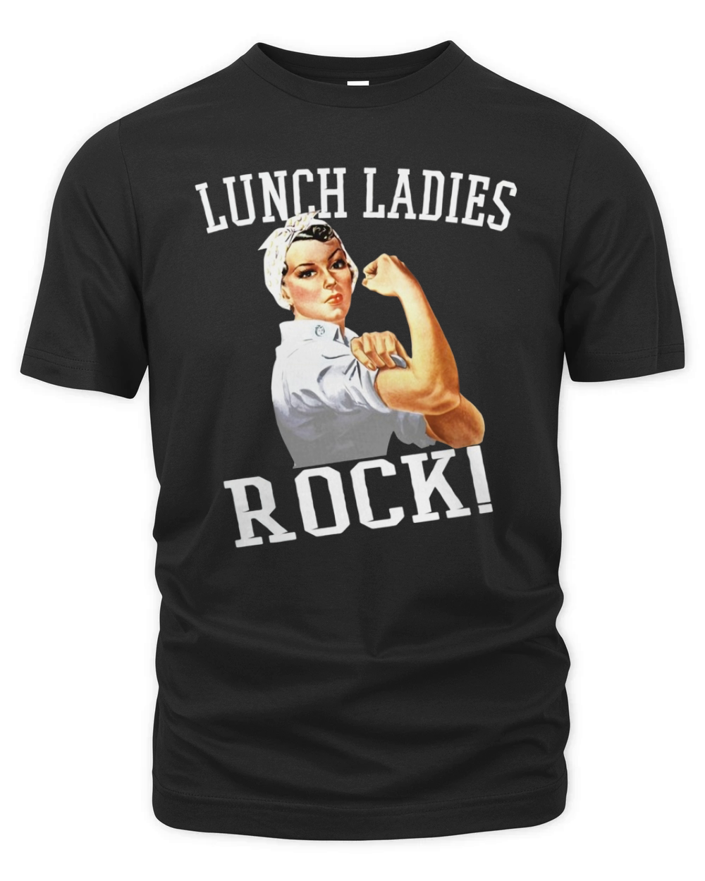 Lunch Ladies Rock TShirt - Funny Lunch Lady Shirts Organic Unisex T-shirt