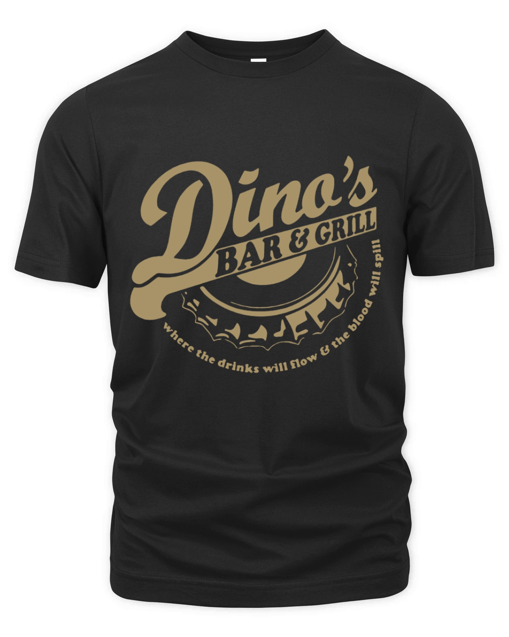 Phil Lynott inspired  Dino's Bar and Grill Organic Unisex T-shirt