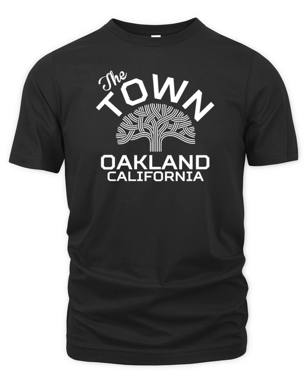 the town Oakland California Organic Unisex T-shirt
