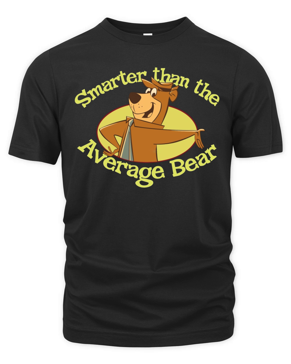 Yogi Bear Smarter Than The Average Bear Organic Unisex T-shirt