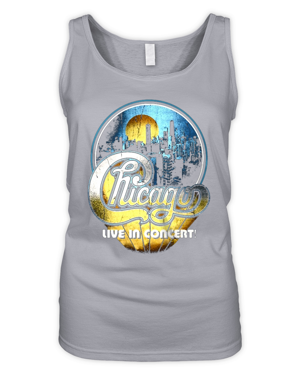 Chicago Band Tshirt Organic Women's Tank Top