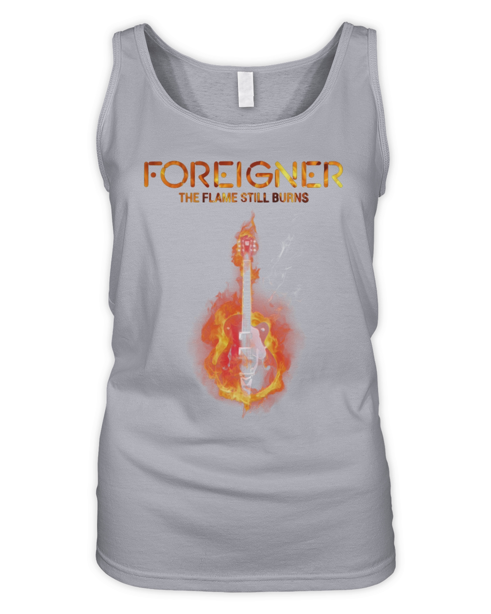 Foreigner band Tshirt Organic Women's Tank Top