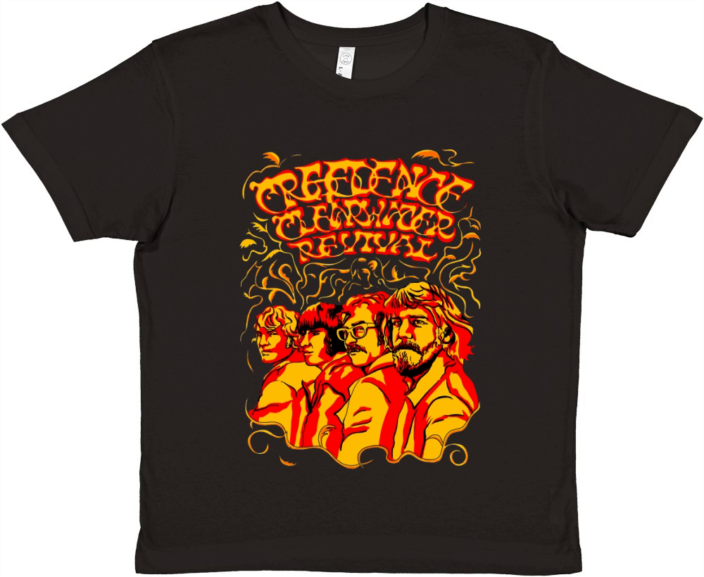 CREEDENCE CLEARWATER REVIVAL CCR Premium Kids Crewneck T-shirt