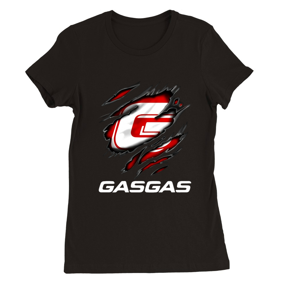 Gas Gas Premium Womens Crewneck T-shirt