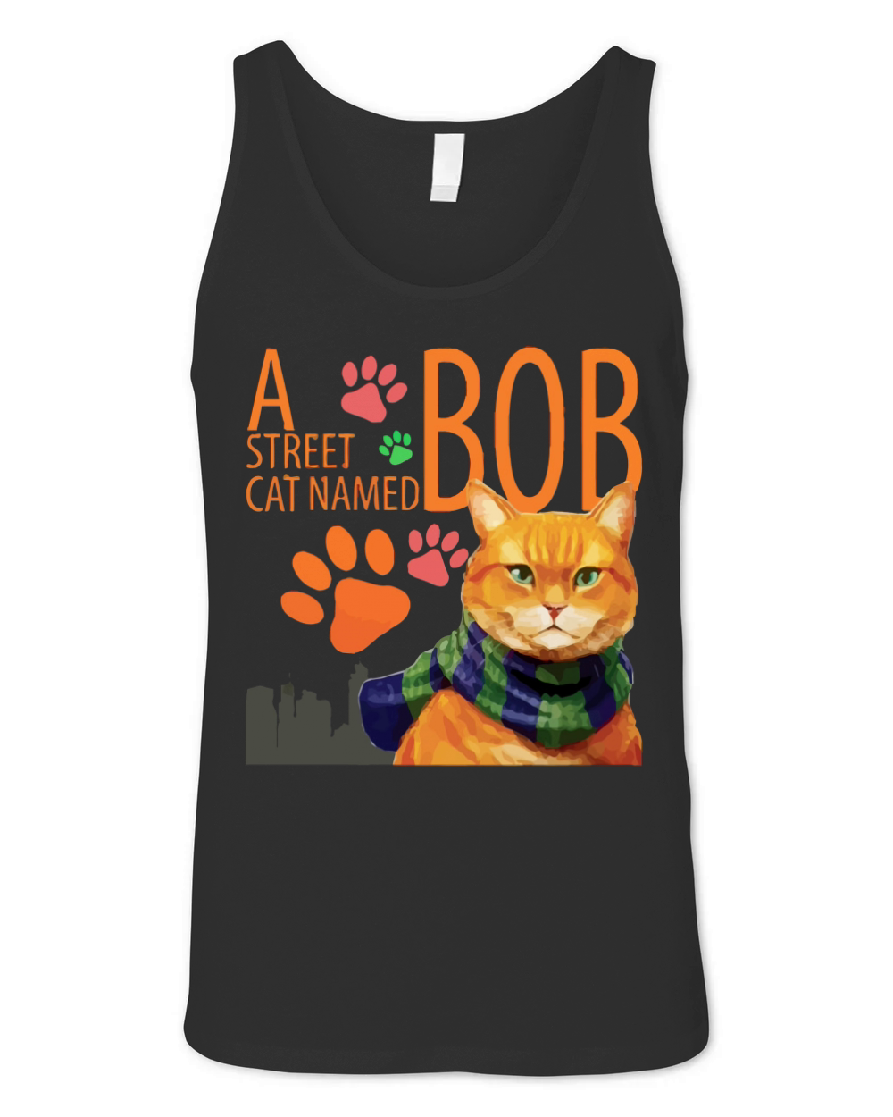 A STREET CAT NAMED BOB T SHIRT Unisex Jersey Tank