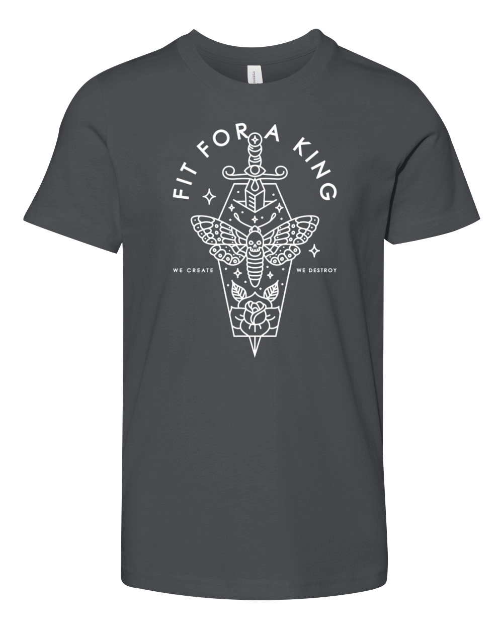 fit for a king Youth Unisex Jersey Tee