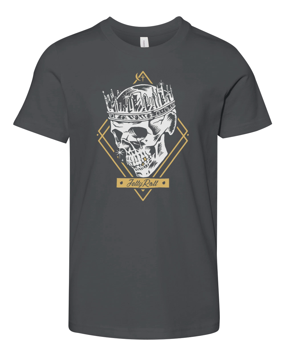 jelly roll skull crown merch Youth Unisex Jersey Tee