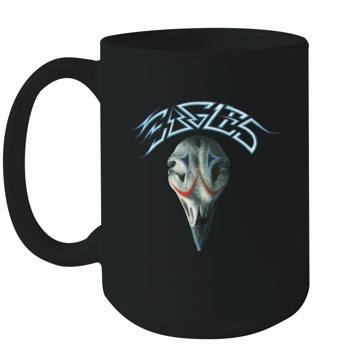 Eagles Greatest Hits Distressed Logo Ceramic Mug