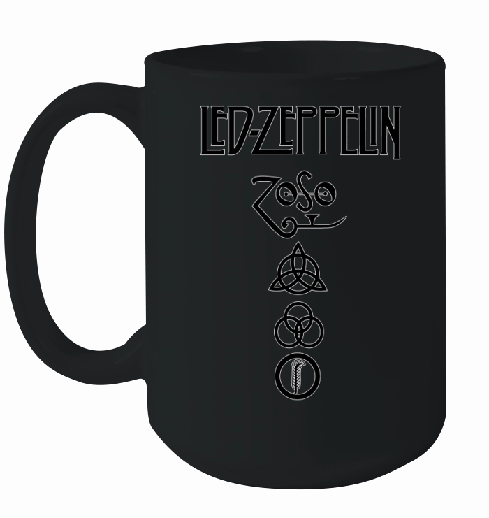 Led Zeppelin Symbol Ceramic Mug