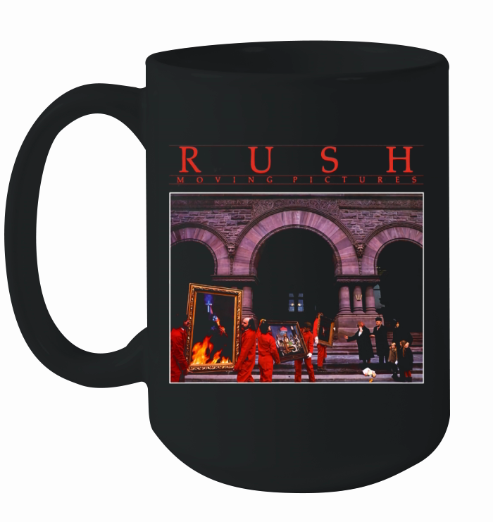Rush Moving Pictures Rock Band Tour Geddy Ceramic Mug