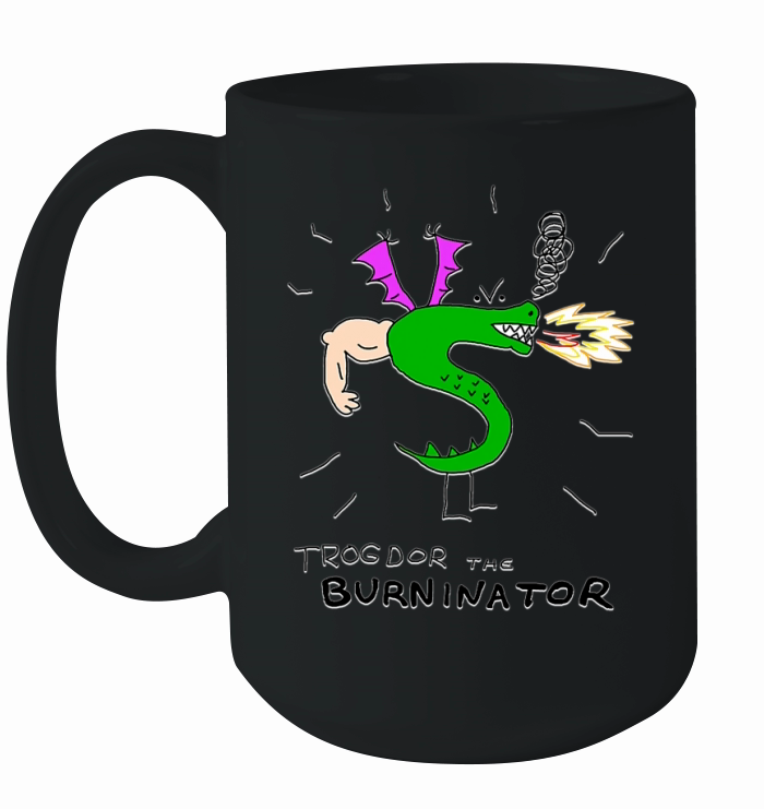 TROGDOR THE BURNINATOR BURNINATOR GEEK GEEKY NERDY INTERNET MEME Ceramic Mug