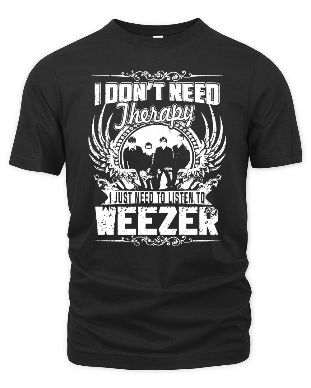 I Dont Need Therapy I Just Need To Listen To Weezer TShirt Organic Unisex T-shirt