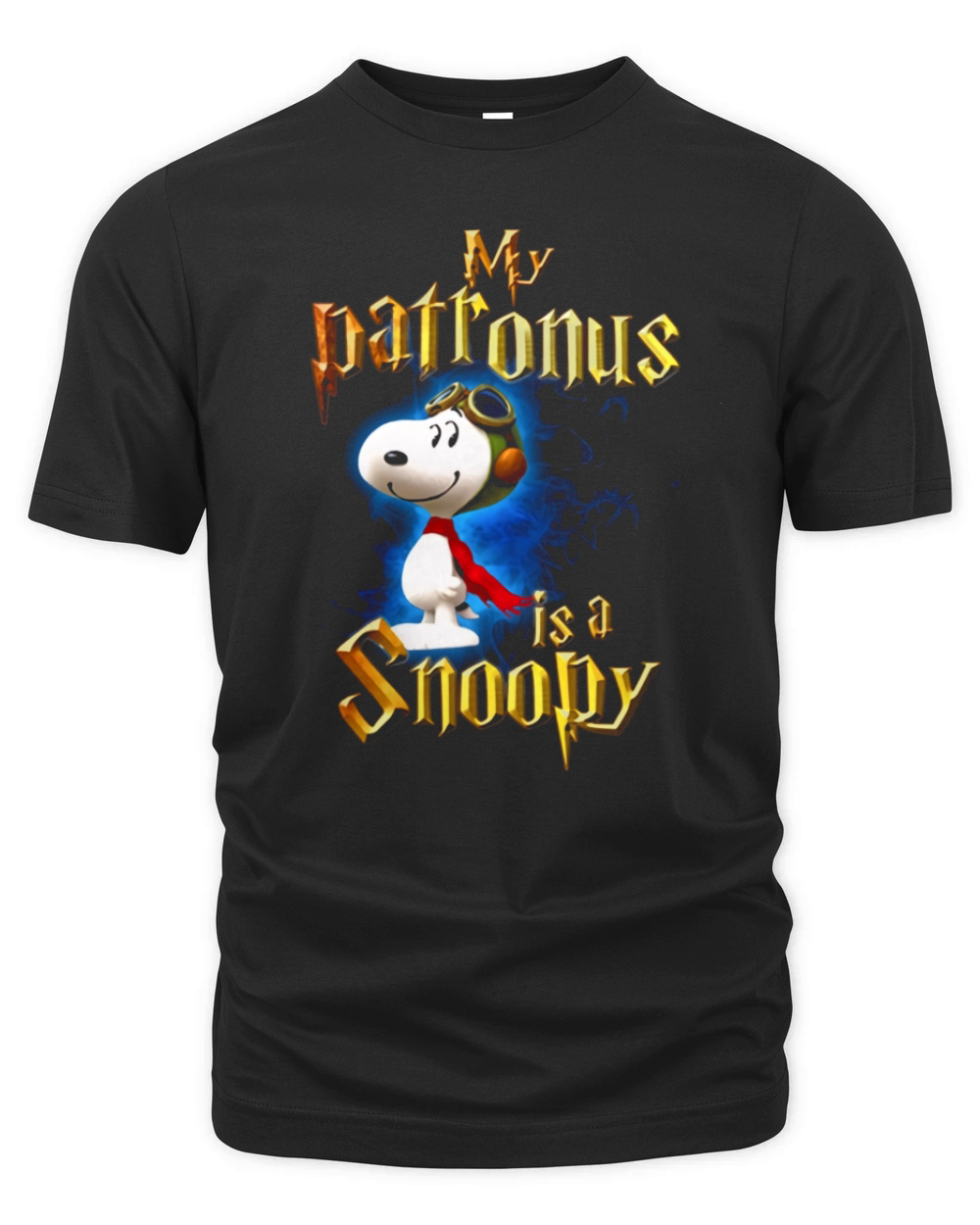 My Patronus is a Snoopy Organic Unisex T-shirt