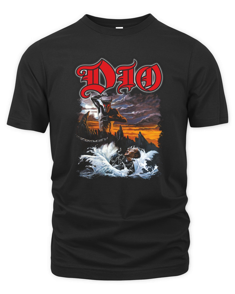 Ronnie James Dio Fans Holy Diver Organic Unisex T-shirt