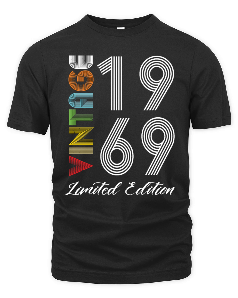Vintage 1969 Vintage Birthday Retro Vintage Organic Unisex T-shirt
