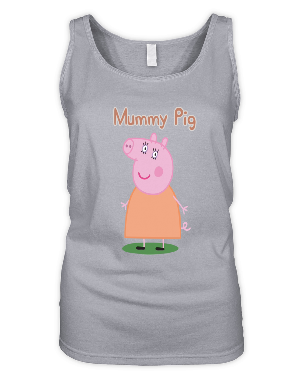 peppa pig mummy pig Organic Women's Tank Top