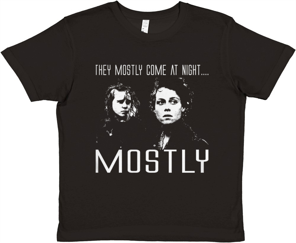 Aliens- They Mostly come at Night shirt Premium Kids Crewneck T-shirt