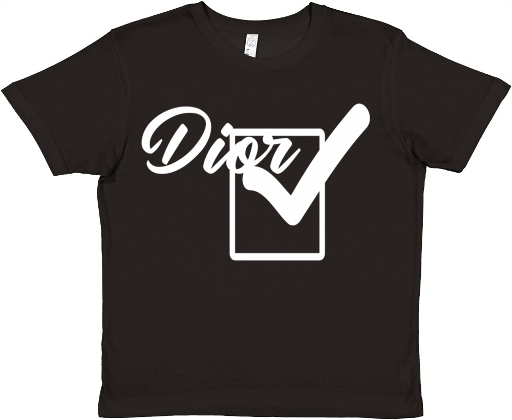 Dior Tshirt Premium Kids Crewneck T-shirt